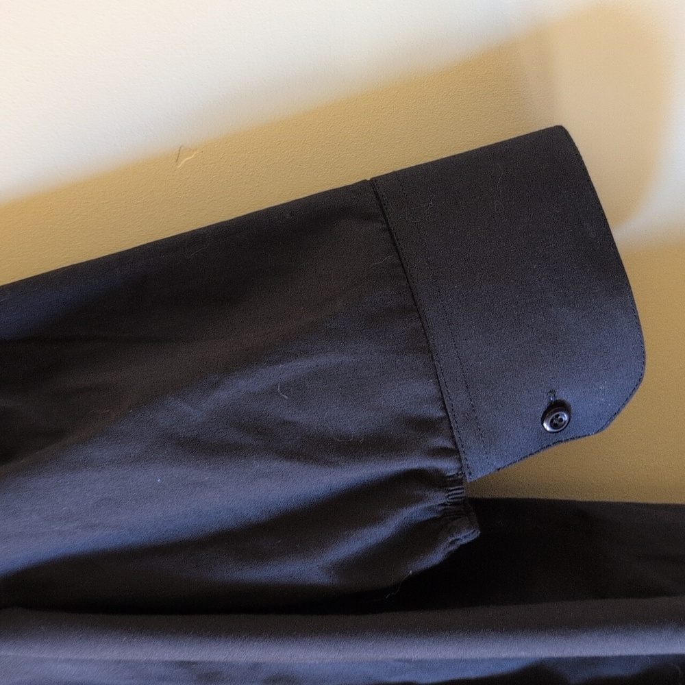 KMJ Black Tuxedo Dress Shirt - Picture 6 of 11